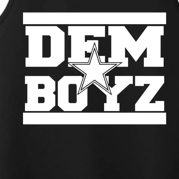 Dem Boyz Boys Dallas Texas Star Fan Pride Performance Tank