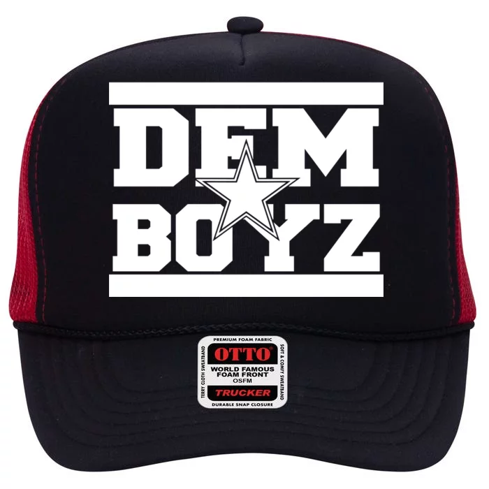 Dem Boyz Boys Dallas Texas Star Fan Pride High Crown Mesh Trucker Hat