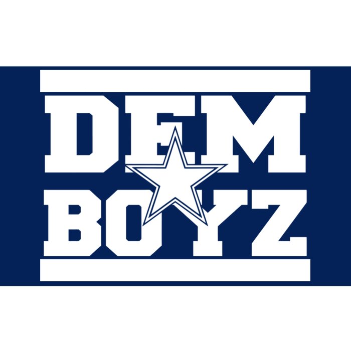 Dem Boyz Boys Dallas Texas Star Fan Pride Bumper Sticker