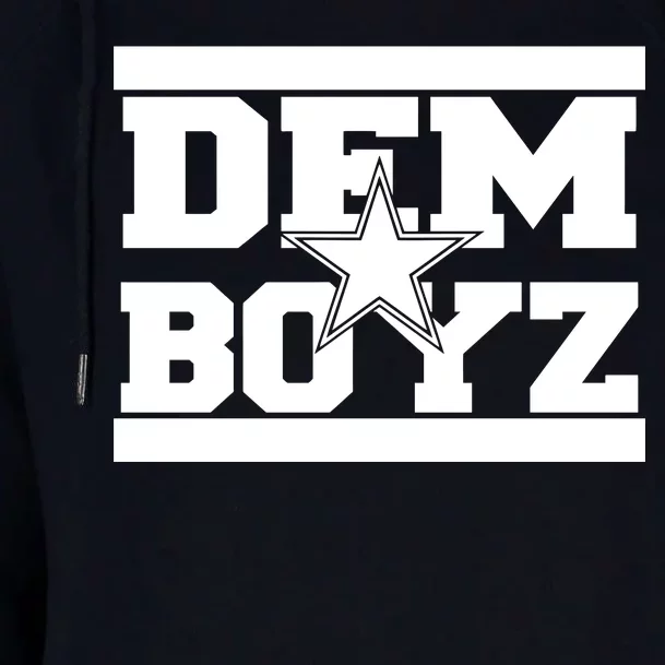 Dem Boyz Boys Dallas Texas Star Fan Pride Womens Funnel Neck Pullover Hood