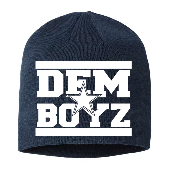 Dem Boyz Boys Dallas Texas Star Fan Pride 8 1/2in Sustainable Knit Beanie