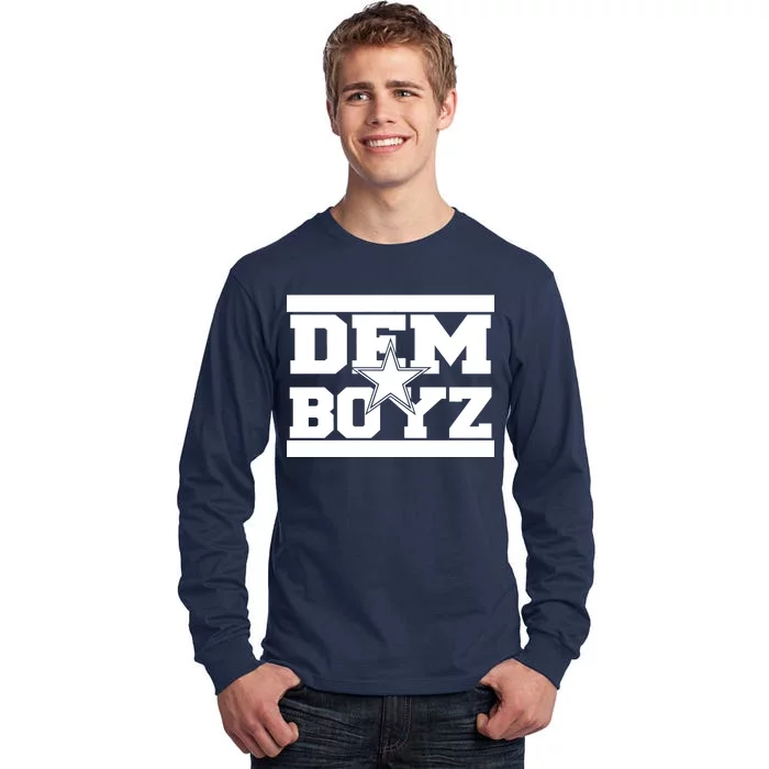 Dem Boyz Boys Dallas Texas Star Fan Pride Tall Long Sleeve T-Shirt