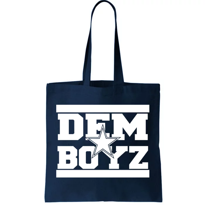 Dem Boyz Boys Dallas Texas Star Fan Pride Tote Bag