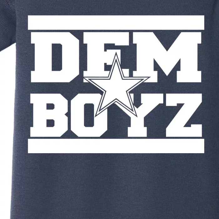 Dem Boyz Boys Dallas Texas Star Fan Pride Baby Bodysuit