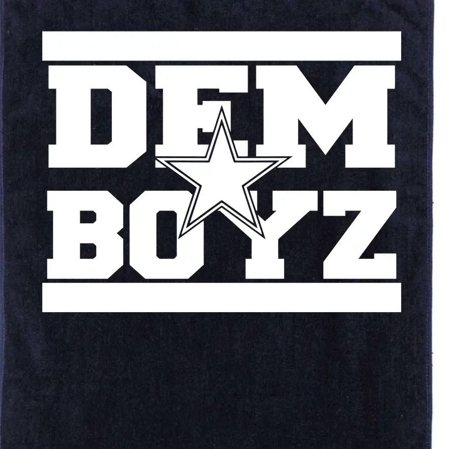 Dem Boyz Boys Dallas Texas Star Fan Pride Platinum Collection Golf Towel