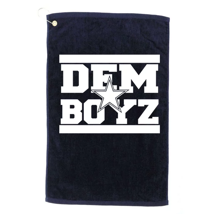 Dem Boyz Boys Dallas Texas Star Fan Pride Platinum Collection Golf Towel