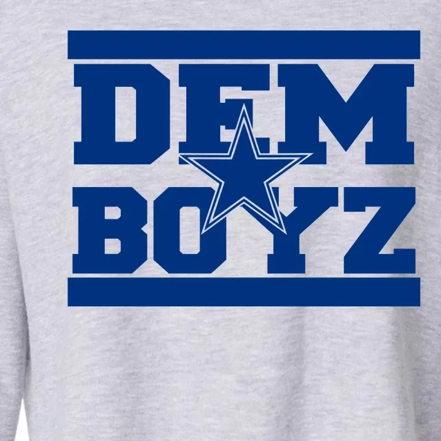 Dem Boyz Boys Dallas Texas Star Fan Pride Cropped Pullover Crew