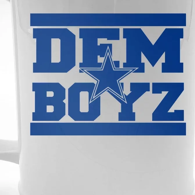 Dem Boyz Boys Dallas Texas Star Fan Pride Front & Back Beer Stein