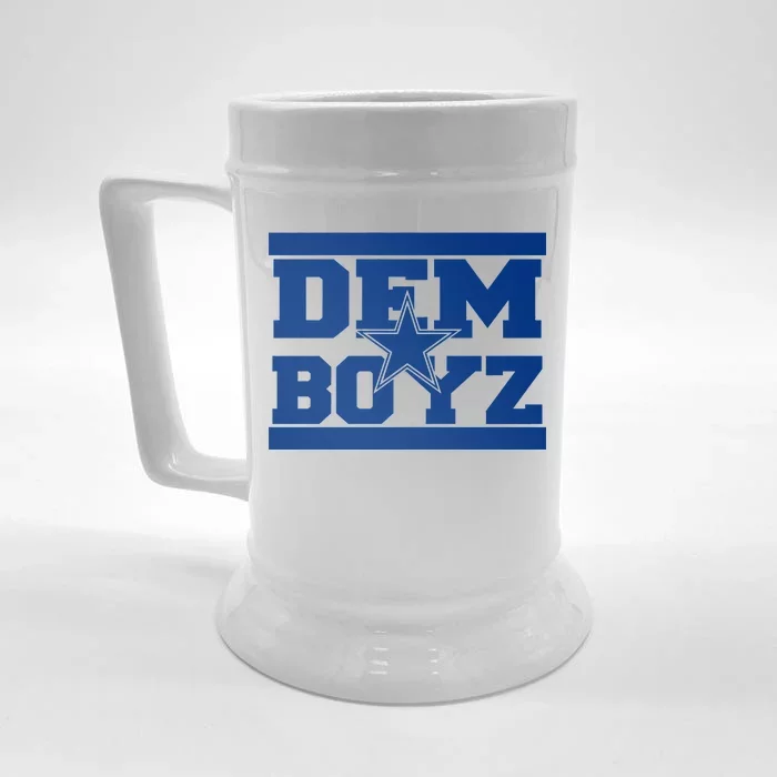 Dem Boyz Boys Dallas Texas Star Fan Pride Front & Back Beer Stein