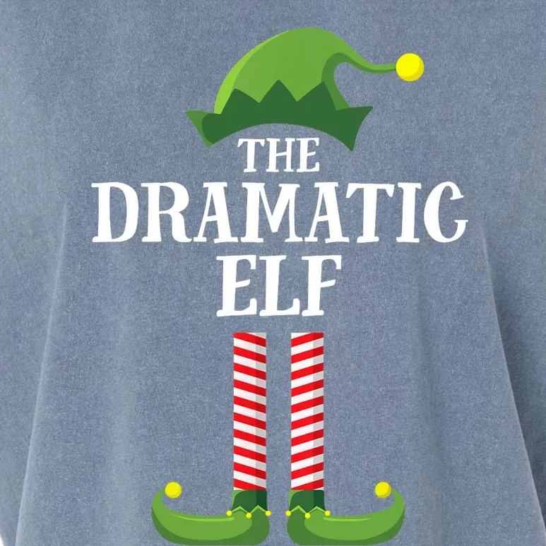 Dramatic Elf Matching Family Group Christmas Party Garment-Dyed Women's Muscle Tee