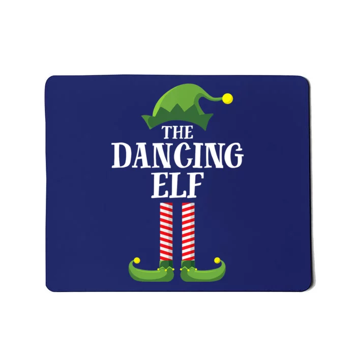 Dancing Elf Matching Family Group Christmas Party Mousepad