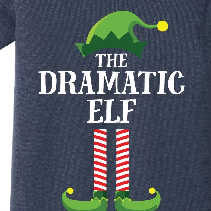 Dramatic Elf Matching Family Group Christmas Party Baby Bodysuit