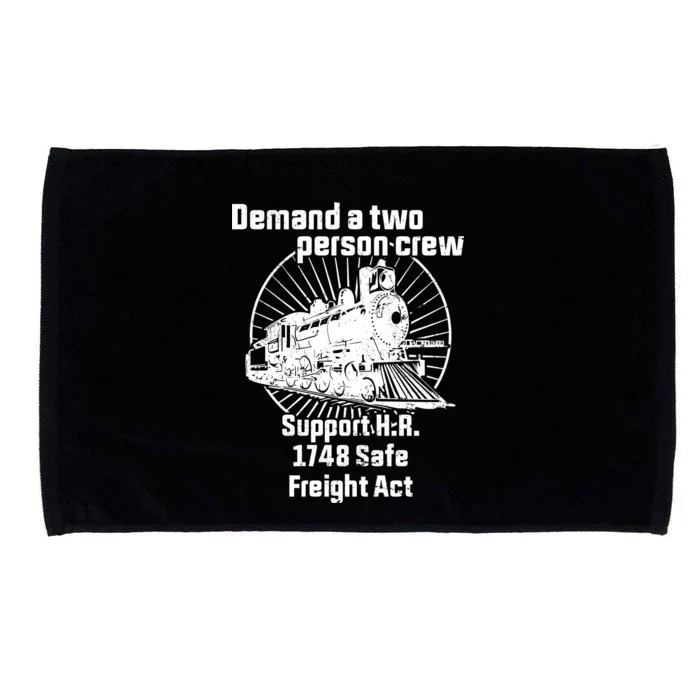 Demand A Two Person Crew Trains Microfiber Hand Towel