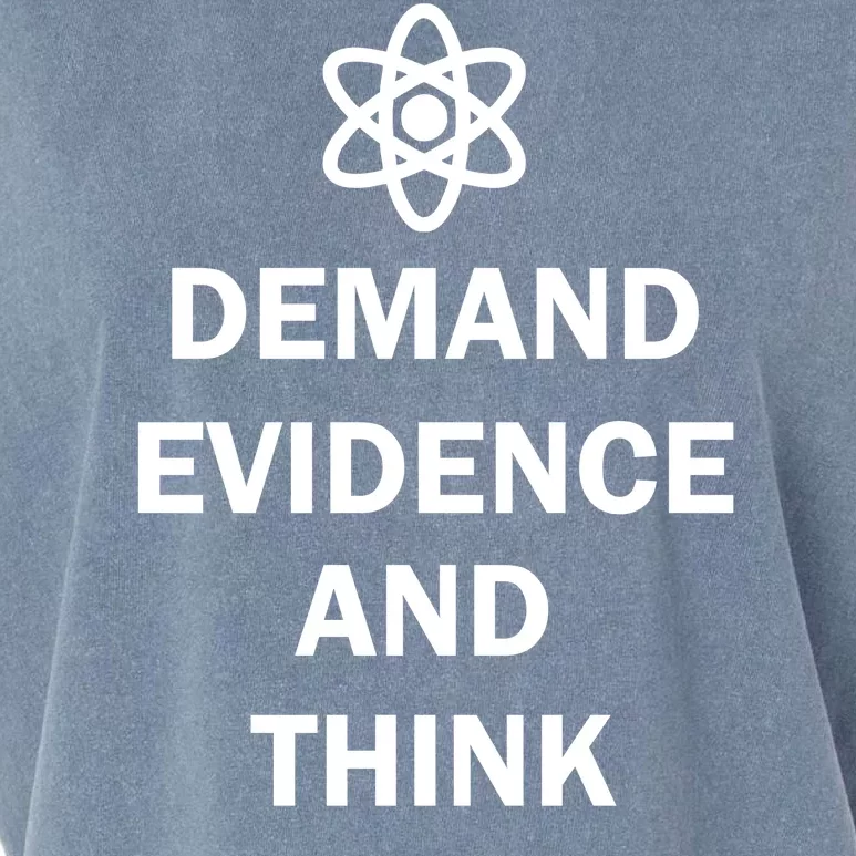 Demand Evidence And Think Critically Garment-Dyed Women's Muscle Tee