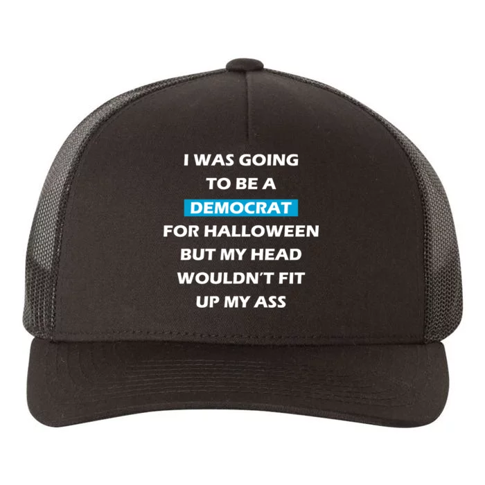 Democrat For Halloween Yupoong Adult 5-Panel Trucker Hat