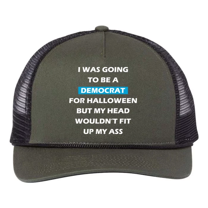 Democrat For Halloween Retro Rope Trucker Hat Cap