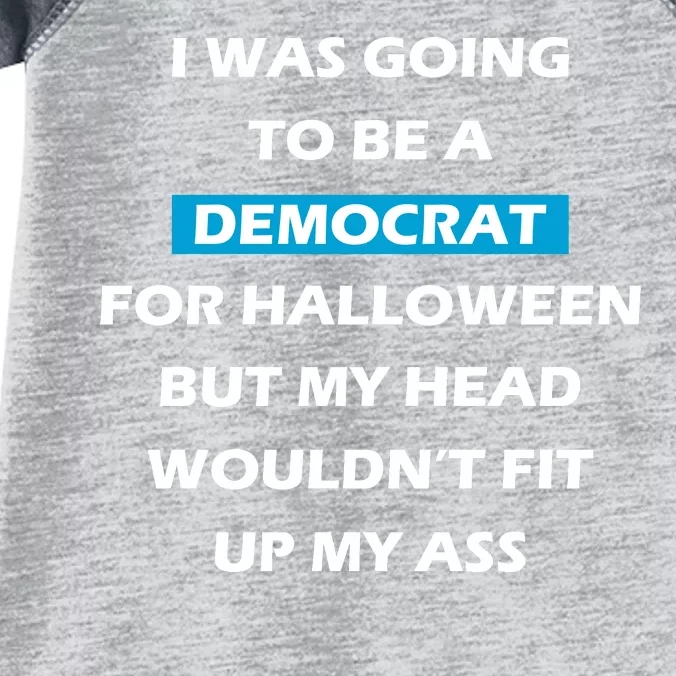 Democrat For Halloween Infant Baby Jersey Bodysuit