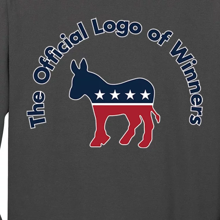 Democratic Party The Official Logo of Winners Tall Long Sleeve T-Shirt