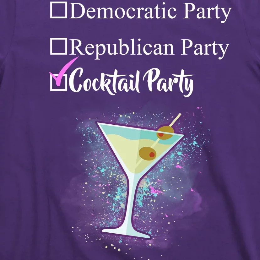 Democratic Republican Wine Party T-Shirt