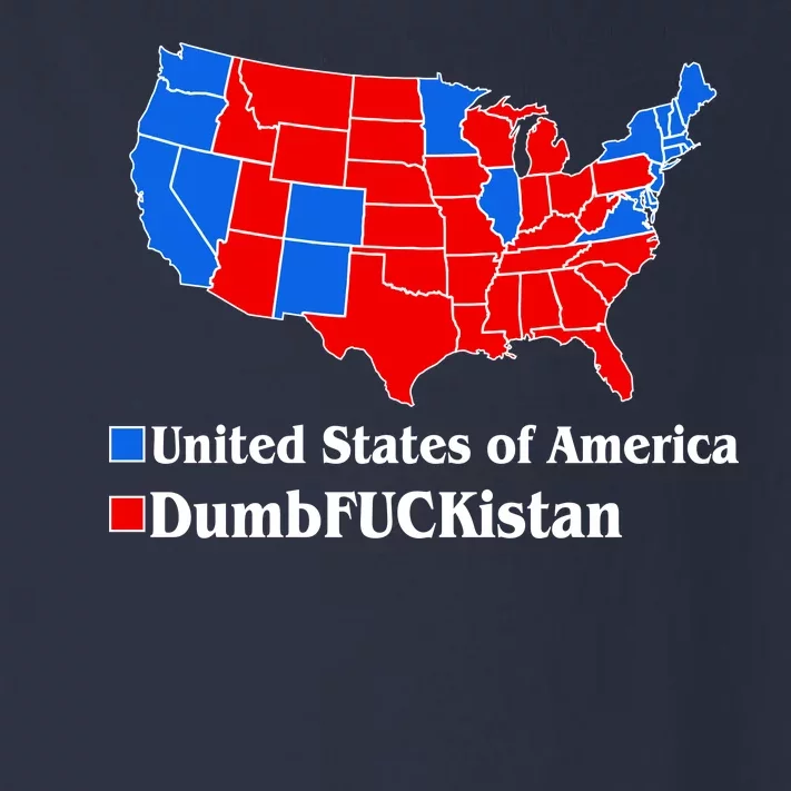 Democratic United States of America Vs. Dumfuckistan Resistance Resist Anti Trump Toddler Long Sleeve Shirt