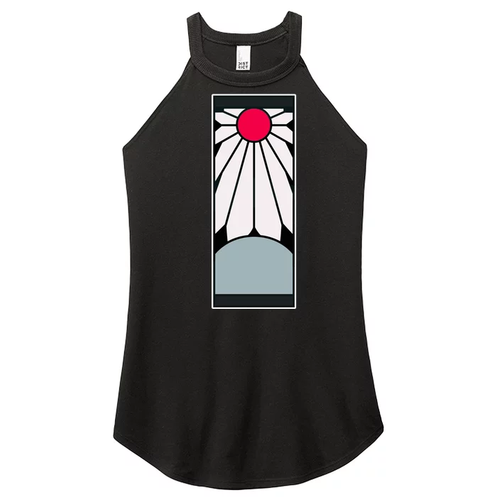 Tanjiro Hanafuda Earrings Women’s Perfect Tri Rocker Tank