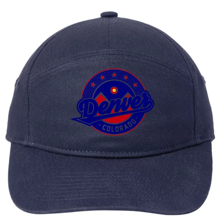 Denver Colorado Baseball Logo 7-Panel Snapback Hat