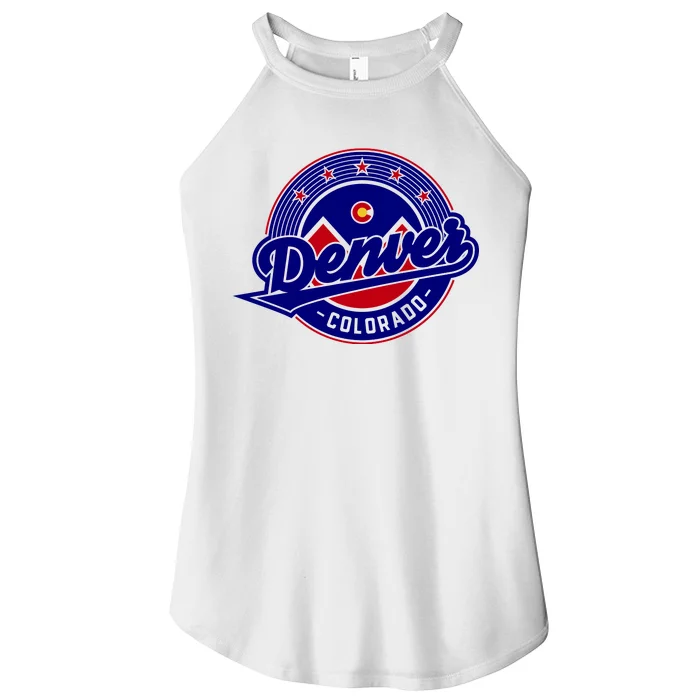 Denver Colorado Baseball Logo Women’s Perfect Tri Rocker Tank