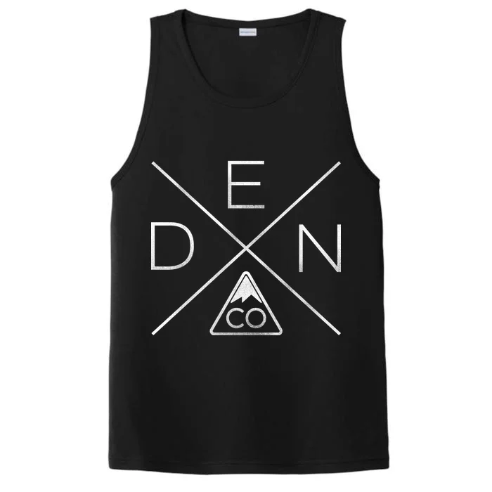 Denver Colorado Den Mountain Performance Tank