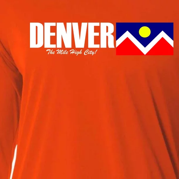 Denver The Mile High City Cooling Performance Long Sleeve Crew