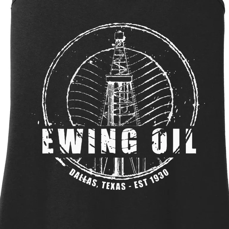 DALLAS Ewing Oil Company Classic 80s TV Ladies Essential Tank