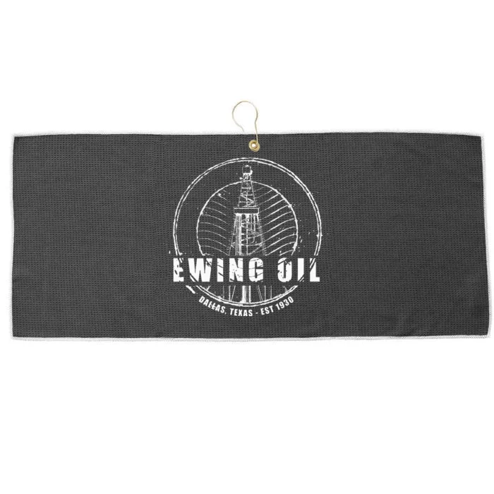 DALLAS Ewing Oil Company Classic 80s TV Large Microfiber Waffle Golf Towel