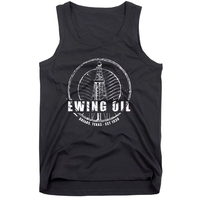 DALLAS Ewing Oil Company Classic 80s TV Tank Top