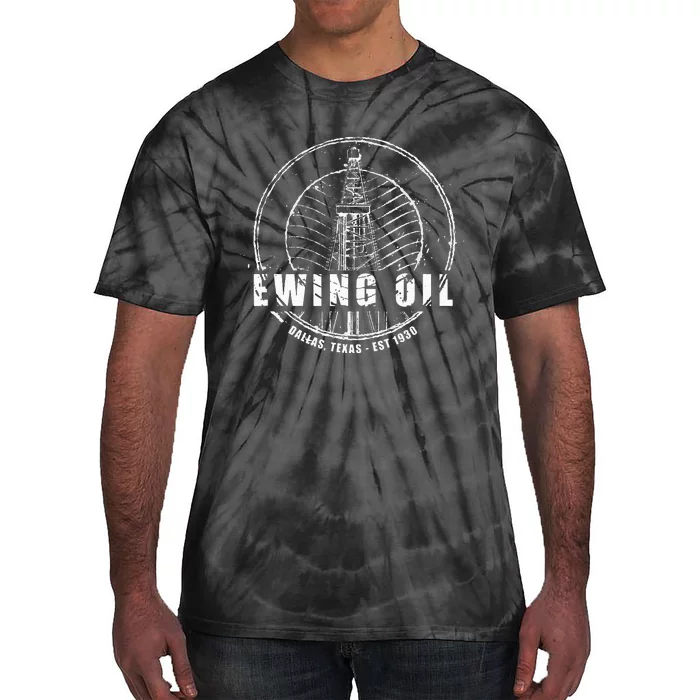 Dallas Ewing Oil Company Classic 80S Tv Tie-Dye T-Shirt