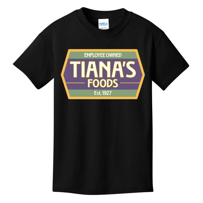 Drewdisneydude Employee Owned TianaS Foods Kids T-Shirt