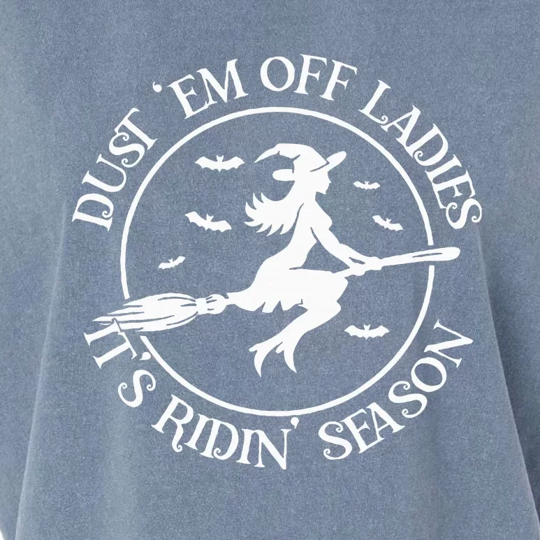 Dust Em Off Ladies ItS Ridin Season Garment-Dyed Women's Muscle Tee