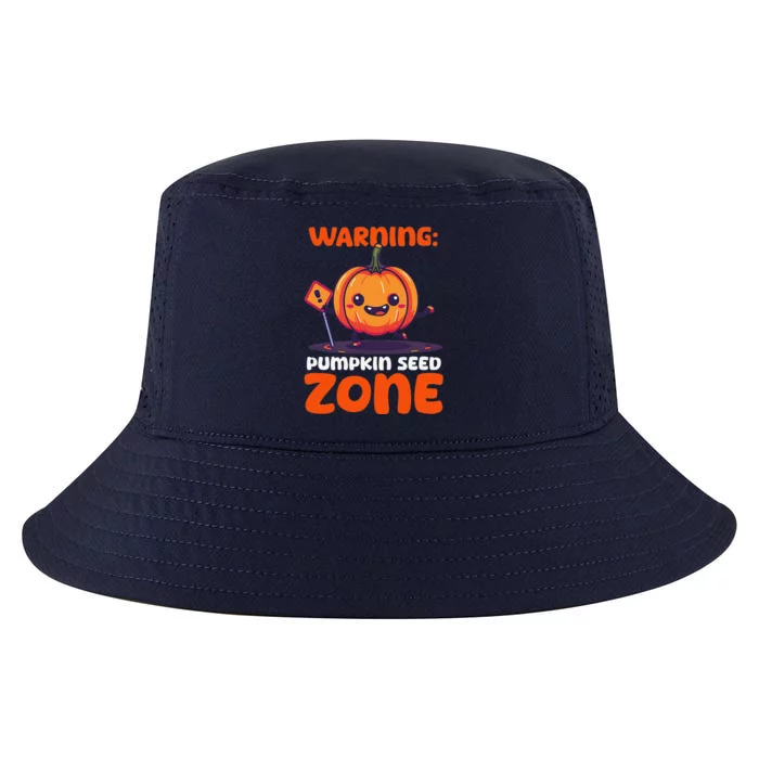 DonT Eat Pumpkin Seeds Warning Pumpkin Seed Zone Cool Comfort Performance Bucket Hat