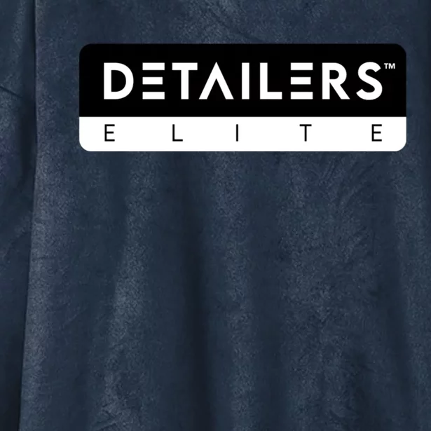 Detailers Elite Professional Auto Detailing Brand Hooded Wearable Blanket