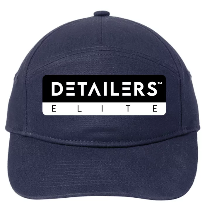 Detailers Elite Professional Auto Detailing Brand 7-Panel Snapback Hat