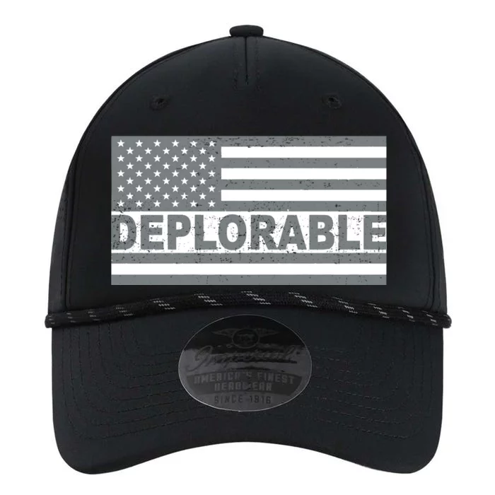 Deplorable American USA Flag Performance The Dyno Cap