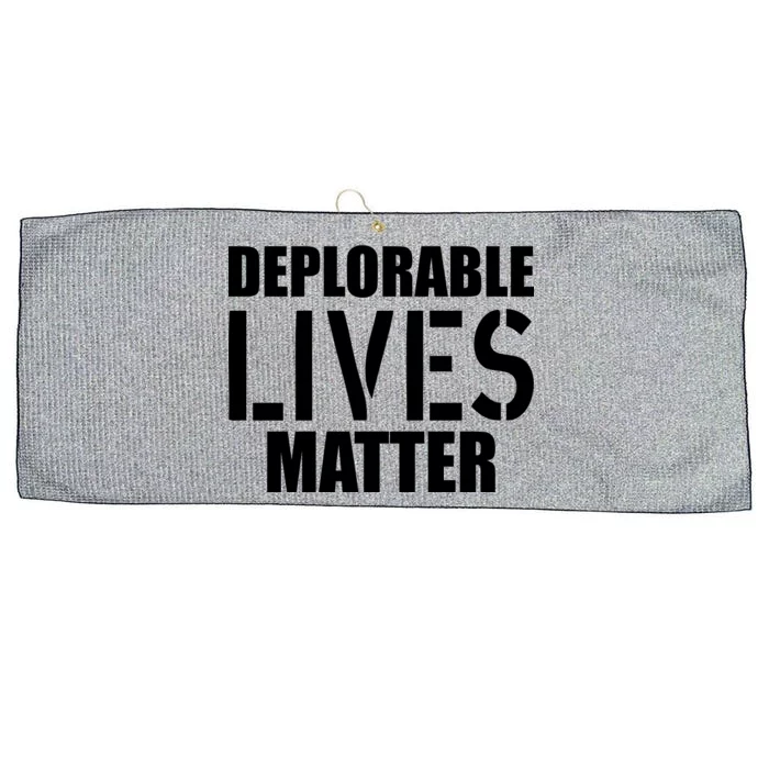 Deplorable Lives Matter USA Army Stamp Large Microfiber Waffle Golf Towel