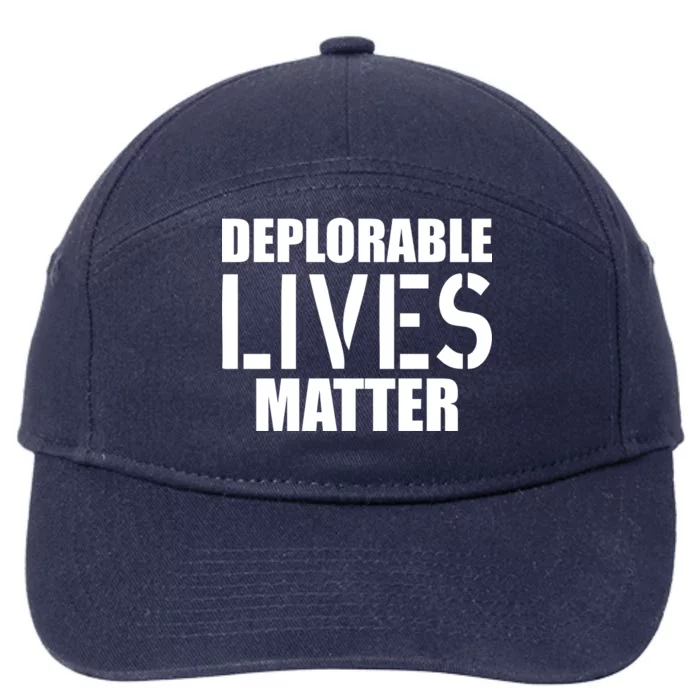 Deplorable Lives Matter USA Army Stamp 7-Panel Snapback Hat