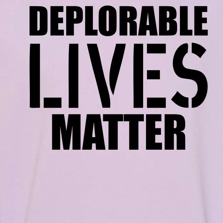 Deplorable Lives Matter USA Army Stamp Garment-Dyed Sweatshirt