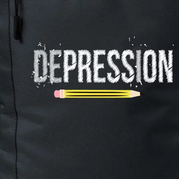 Depression Pencil Daily Commute Backpack