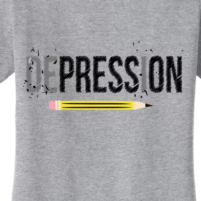 Depression Pencil Women's T-Shirt