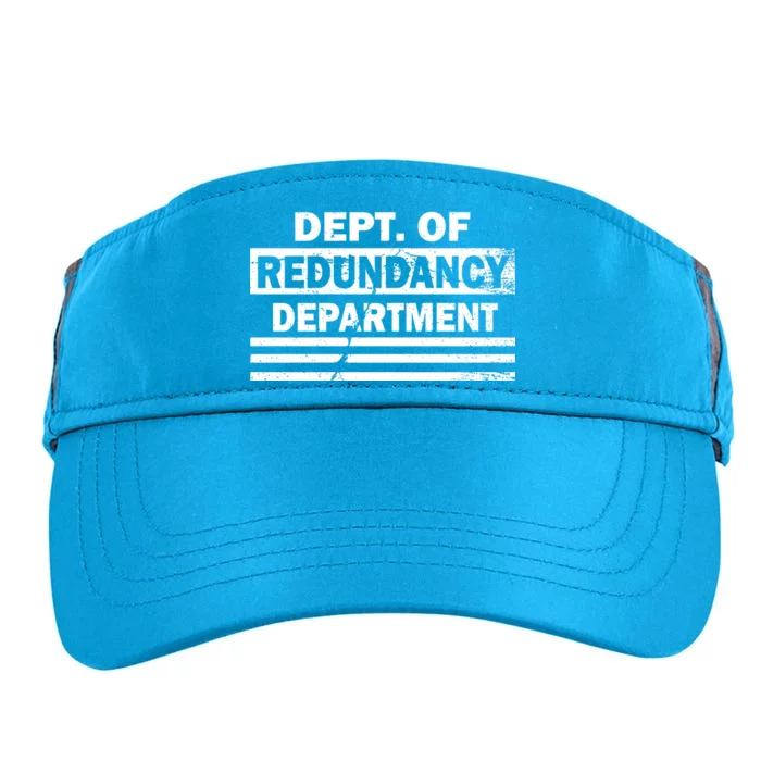 Dept. Of Redundancy Deparment Adult Drive Performance Visor