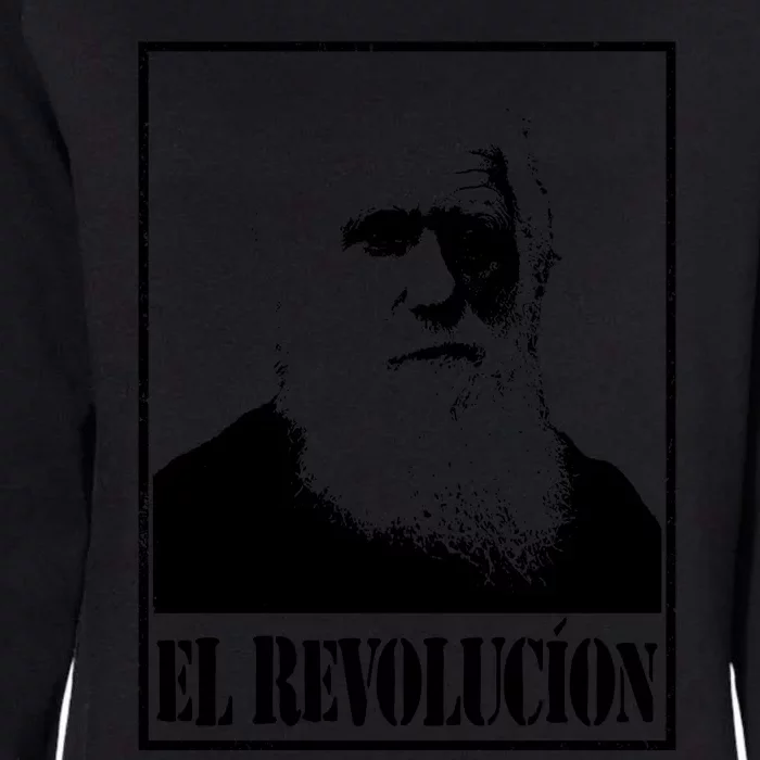 Darwin El Revolucion Womens California Wash Sweatshirt