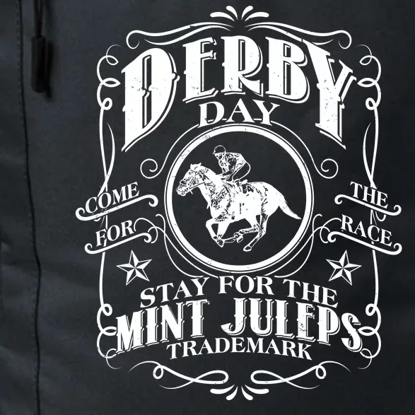 Derby Day Come For The Race Stay For The Mint Juleps Daily Commute Backpack