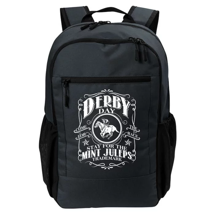 Derby Day Come For The Race Stay For The Mint Juleps Daily Commute Backpack