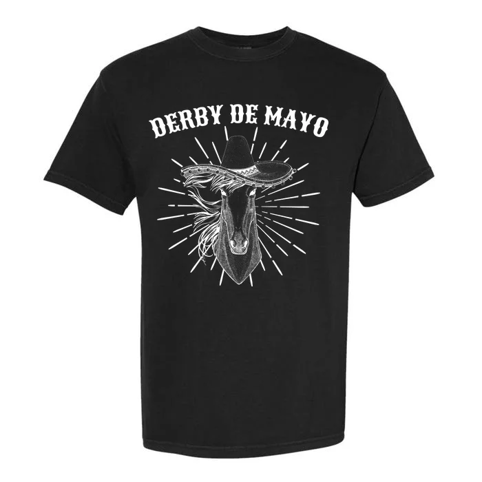 Derby De Mayo Horse Garment-Dyed Heavyweight T-Shirt