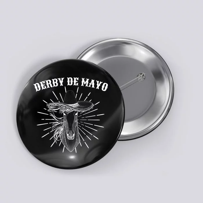 Derby De Mayo Horse Button